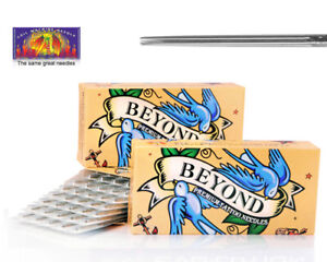 BEYOND Round Shader Disposable Sterile Tattoo Needles 50pcs/box #12 0.35mm
