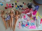 Vintage 1980s 1990s Mattel Barbie Doll Lot Clothes Shoes Dolls