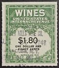 New ListingUS Revenue - Wines & Cordials Tax - Stamp Collection Scott # RE151 - Used