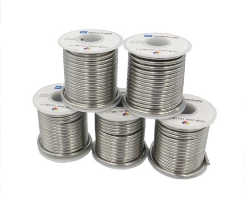 60/40 Solder for Stained Glass (5 Pack) - $18.75 ea. / .125” dia., 1 lb. spools