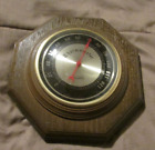 Vintage Verichron Thermometer Wall Decor - Wood / Brass - Works