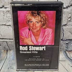 Rod Stewart Greatest Hits Cassette Tape 1979 - 80s Classic Rock Pop Music