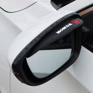 2X Rear View Mirror Rain Board Eyebrow Guard Sun Visor for Honda Car Accessories (For: 2022 MDX)
