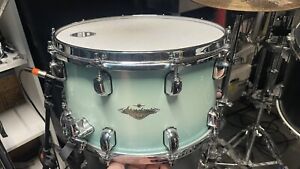 Tama 14x8 Starclassic Maple Snare Drum - Light Jade Burst