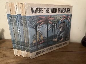 Maurice Sendak-Where Wild Things Are -1st/1st w/ Jacket -FIVE COPIES, ONE SIGNED