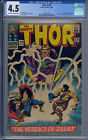 CGC 4.5 THOR #129 1ST ARES APPEARANCE AND EARLY HERCULES & PLUTO OW/WHITE PAGES