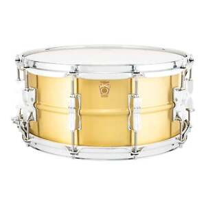 Ludwig Acro Brass Snare Drum 14x6.5 w/P86CH