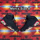 Air Jordan Retro 6 VI Varsity Red Black 2010 Men’s Size 8 384664-061 FLAWS