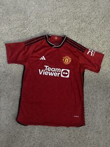 Manchester United Adidas 2023/2024 Home Jersey | Men’s Size Large
