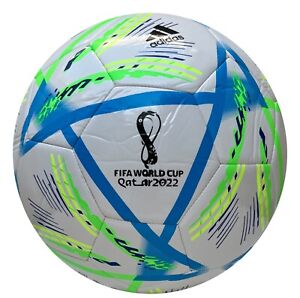 Adidas FIFA World Cup Qatar 2022 Al Rihla Speed Shell TPU Green Soccer Ball 5