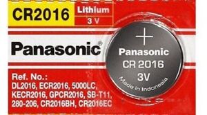1 x PANASONIC CR 2016 CR2016 CR2016 LITHIUM COIN CELL Button Battery Exp 2030