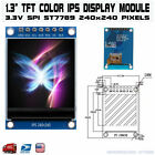1.3 Inch Color IPS TFT LCD Display Screen Module ST7789 7 Pin 4 Wire SPI Port