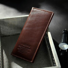 Fashion Men's Leather Bifold Wallet Credit Card Holder Clutch Purse Long Handbag