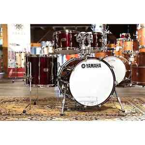 Yamaha Recording Custom 4pc Drum Set Classic Walnut