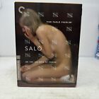 Salo 120 Days of Sodom DeSade CRITERION Collection DVD Set w/BOOK Pasolini NICE