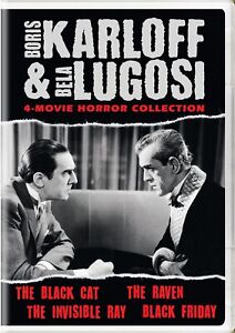 Boris Karloff and Bela Lugosi Horror Classics Collection DVD Boris Karloff NEW