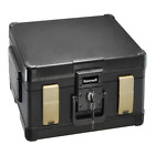 Fire Proof Safe Water Security Vault Cash Gun Personal Document Storage Lock Box