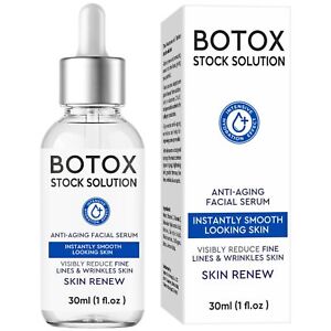 Botox Face Serum, Botox in A Bottle, Botox Stock Solution Facial Serum, Instant