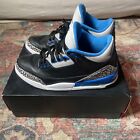 Size 9.5 - Jordan 3 Retro sport blue 2014
