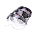 Motorcycle Half Helmet 3-Snap Flip Up Visor Face Wind Shield Waterproof