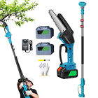 Pole Saw Electric Chainsaw Garden Tree Branch Pruner Power Tool W/3m Exten pole