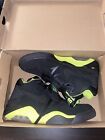 Men’s Size 14 Nike Air Force 180 Black Volt 2012 Used With Original Box Rare