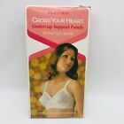 Vintage Playtex Cross Your Heart Bra 38B New In Box Bullet Lace Cups White
