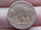 1918 D Buffalo Nickel 5 Cent Piece- Good Reverse Details, Metal Detector Find?