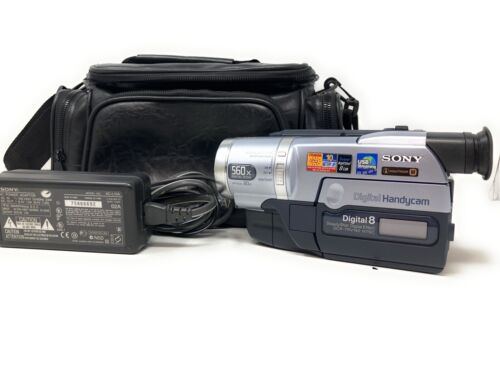 New ListingSony Handycam DCR-TRV140  Digital 8 Camcorder With Nightshot Tested & Works