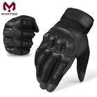 Leather Touch Screen Motorcycle Riding Full Finger Gloves Motorbike Moto Driving