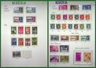 New ListingNIGERIA: 1935-1948 Examples - Ex-Old Time Collection - 2 Album Pages (74268)