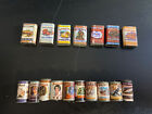 Lot Of 17 Vintage Dollhouse Miniature Food Grocery Boxes Cans