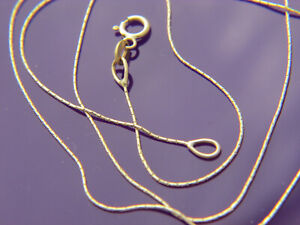solid 10k gold snake necklace chain 3 thickness to choose  real 10kt gold