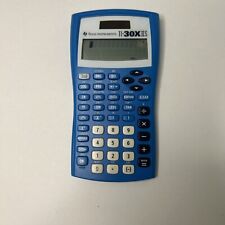 New ListingTexas Instrument TI-30X IIS Scientific Calculator Turquoise Blue Solar - Works