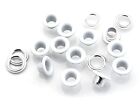 CRAFTMEMORE 100pack 3/16 ID Colored Eyelets Grommets with Washers 5mm Aluminium