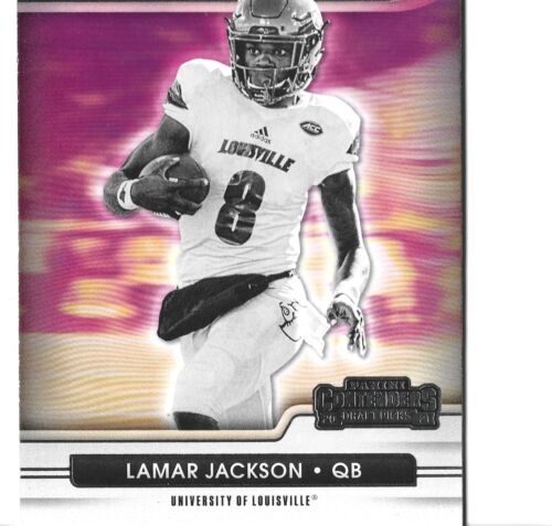 New Listing2021 Panini Contenders Draft Picks #17 Lamar Jackson Legendary Contenders