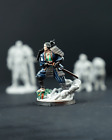 Samurai Miniature | Male Human Warrior | Mini for DnD, TTRPG | Unpainted