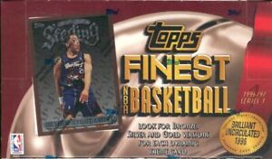 1996-97 Topps Finest Series 1 Basketball Hobby Box