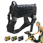 Tactical Dog Vest US Working Dog Military Harness with Handle No-pull Large