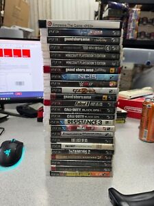 sony ps3 games YOU PICK all tested  & works you pick game