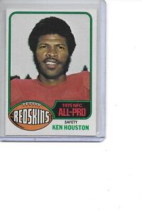 New Listing1976 Topps Ken Houston Washington Redskins Football Card #170