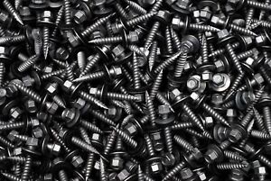 (500) Hex Rubber Washer 9 x 1 Pole Barn Screw Type 17 Roofing Siding ACQ #9