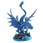 PT Anne Stokes Hand Painted Blue Adult Water Dragon Figure