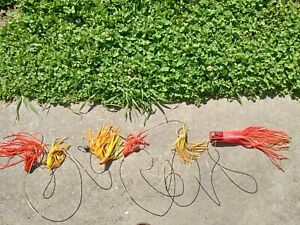 New ListingOcean Saltwater Fishing Lure Trolling Line Yellow Red Baits 17 ft Long