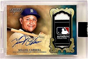 MIGUEL CABRERA 2021 Topps Dynasty GOLD ☆ 1/1 ☆ ON CARD Auto MLB AUTHENTIC MINT+