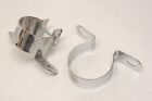 NOS Lot/2 Vintage Car Truck Accessory Chrome Ignition Coil Mounting Brackets