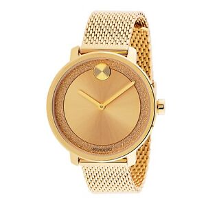 Movado 3600580 Women's Bold Gold-Tone Quartz Watch