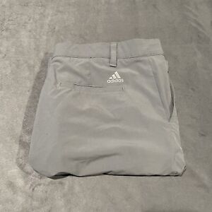 Adidas Ultimate 365 Golf Shorts Mens 38 Gray Perfromance Stretch