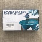 Outdoor Bird Bath Heater De-Icer Thermostatical Control Low Energy 80W