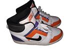 Nike Air Force 2 High 2007 Purple Orange Black White 7Y 315934-101 Sneakers Shoe